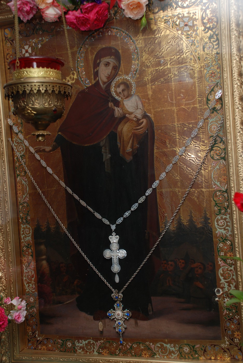 Місцево пошанована ікона Божої Матері "Августовська"