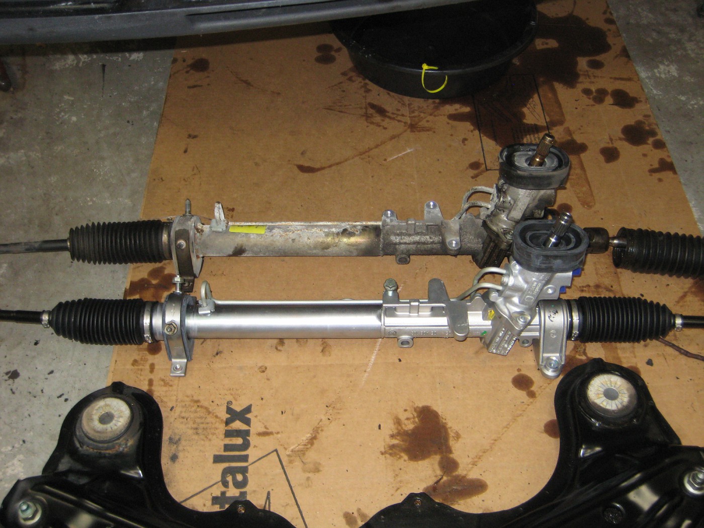 VWVortex.com - Replacing the Rack and Pinion on a MKIV Jetta